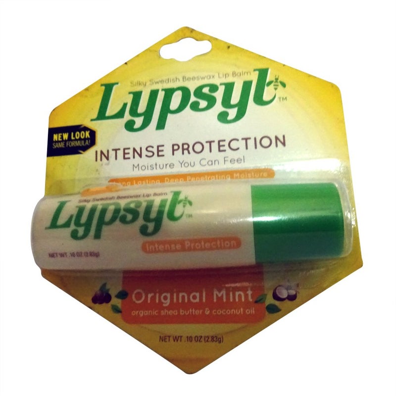 LypSyl Intense Protection Original Mint Lip Balm, 0.10 Oz. - 11 Count - Image 1